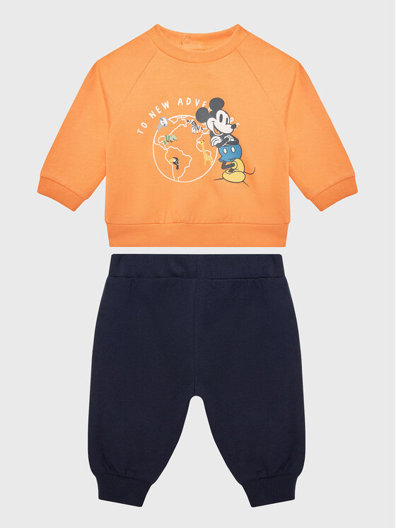 OVS Set tricou și pantaloni 1756978 Portocaliu Regular Fit