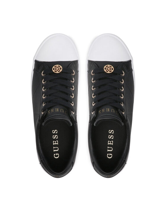 Guess Guess Tenisice Bells FL5BLS LEA12 Crna