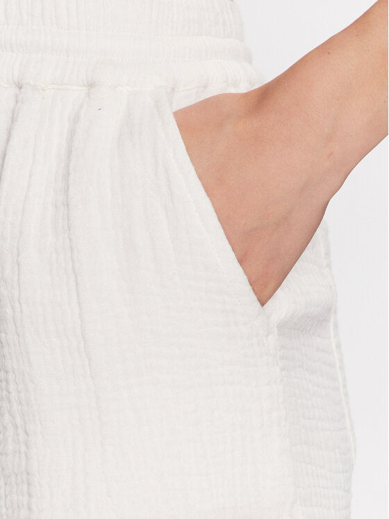 Billabong Billabong Šortky z materiálu Day Tripper ABJNS00241 Bílá Regular Fit