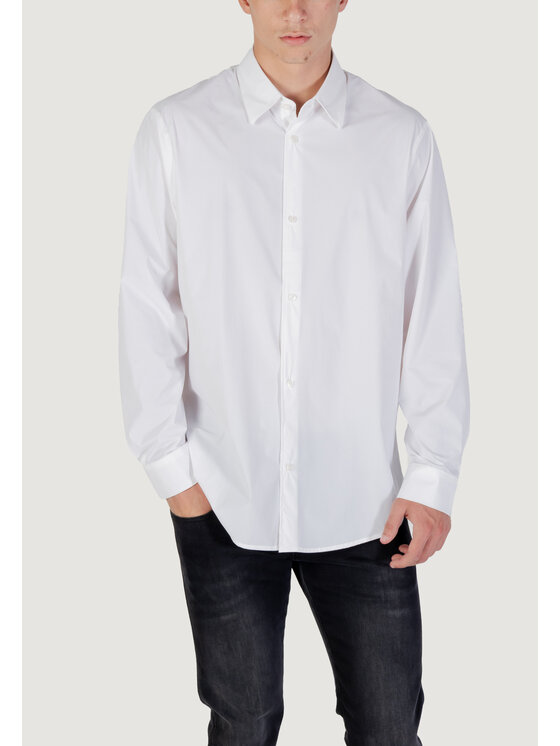 Armani Exchange Armani Exchange Camicia XM001567 AF19193 Bianco Casual Fit