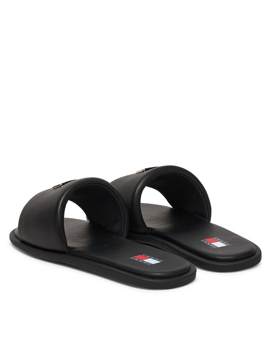 Tommy Jeans Tommy Jeans Şlapi Tjw Soft Padded Casual Slide EN0EN02950 Negru