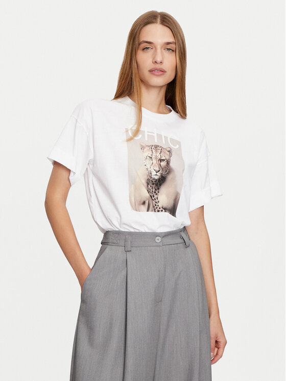 Imperial T-Shirt TV39IGTSCH Λευκό Regular Fit