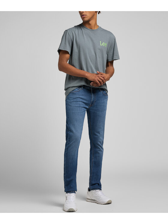 Lee Lee Jeansy L719CAPR Niebieski Slim Fit