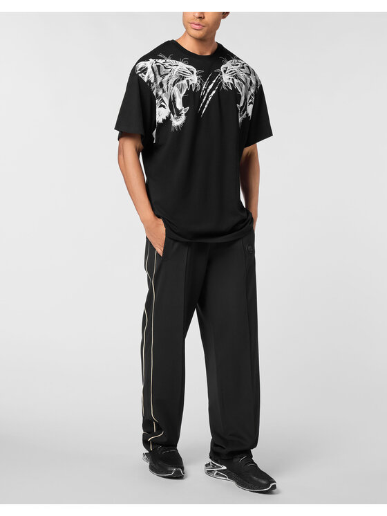 Plein Sport Plein Sport T-särk 28017 Must Regular Fit