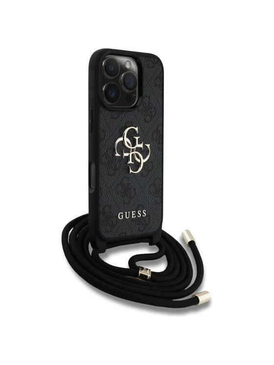 Guess Guess Etui na telefon Apple iPhone 16 Pro Max Czarny