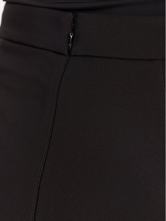 Elisabetta Franchi Elisabetta Franchi Riidest püksid PA-083-51E2 Must Regular Fit