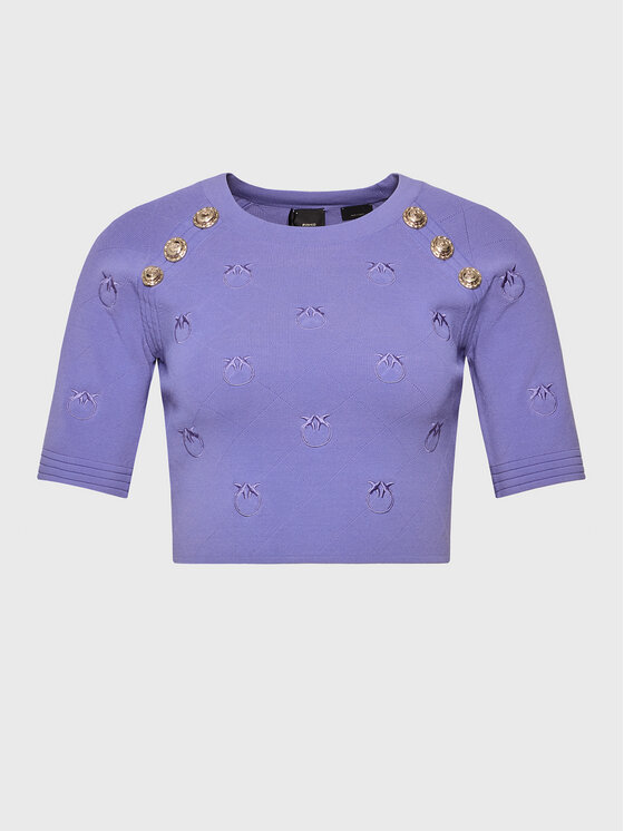 PINKO Pinko Pullover Gijon 100136 A0PV Violett Regular Fit