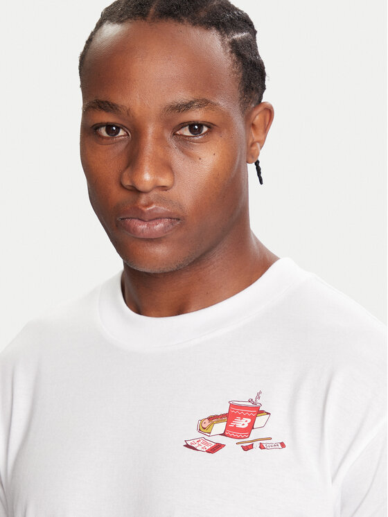 New Balance New Balance T-shirt MT53931 Bijela Regular Fit