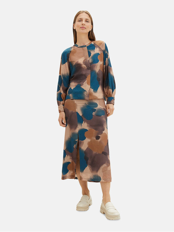 Tom Tailor Tom Tailor Bluse 1039141 Bunt Regular Fit