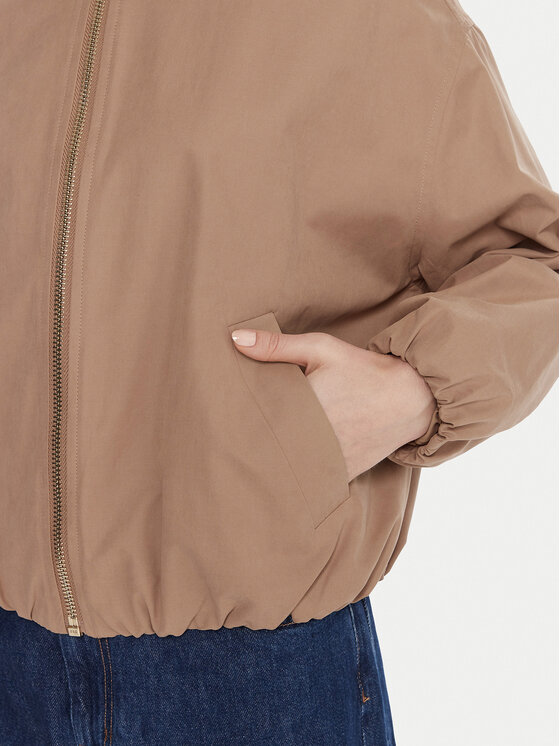 Tatuum Tatuum Bomber stila jaka Sakalino T2503.012 Bēšs Loose Fit