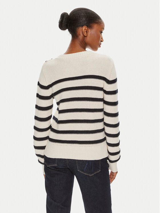 Morgan Morgan Sweter 241-MASHI Écru Regular Fit