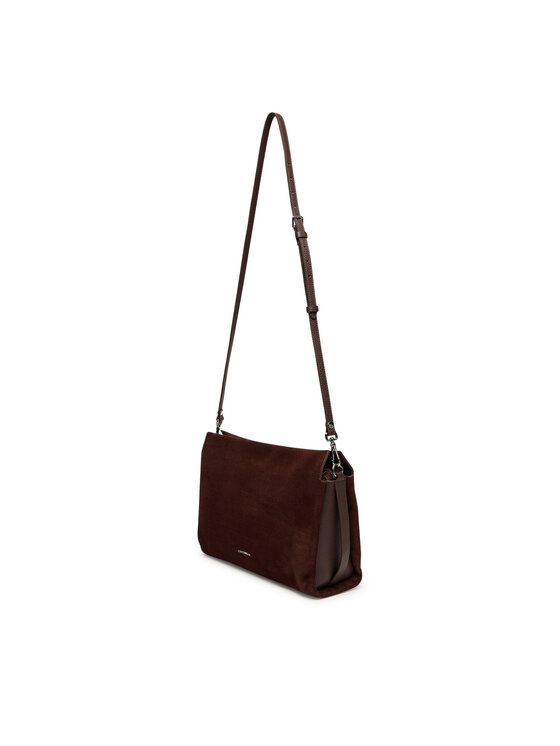 Coccinelle Coccinelle Ročna torba P6P Boheme Suede Bimaterial E1 P6P 19 02 01 Rjava