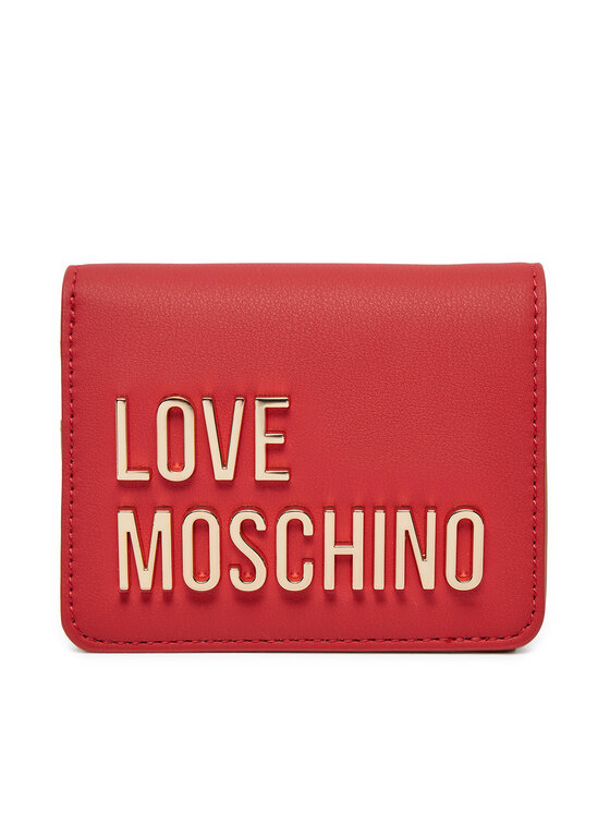 Zdjęcia - Portfel Moschino LOVE  Mały  Damski JC5612PP1LKD0500 Czerwony 