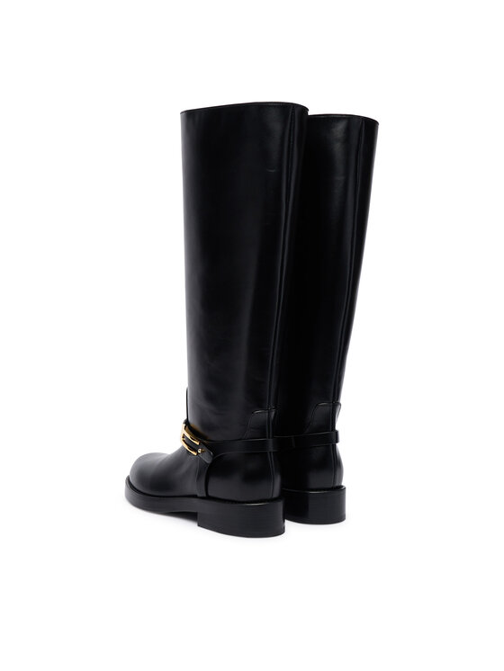 Elisabetta Franchi Elisabetta Franchi Cizme lungi riding SA-57B-56E2-V1050 Negru