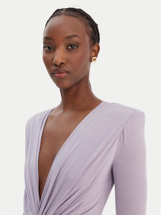 Elisabetta Franchi Elisabetta Franchi Večerné šaty AB-R29-61E2-V850 Fialová Regular Fit