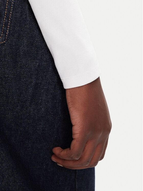 Calvin Klein Jeans Calvin Klein Jeans Bluse LV047D218G Weiß Slim Fit