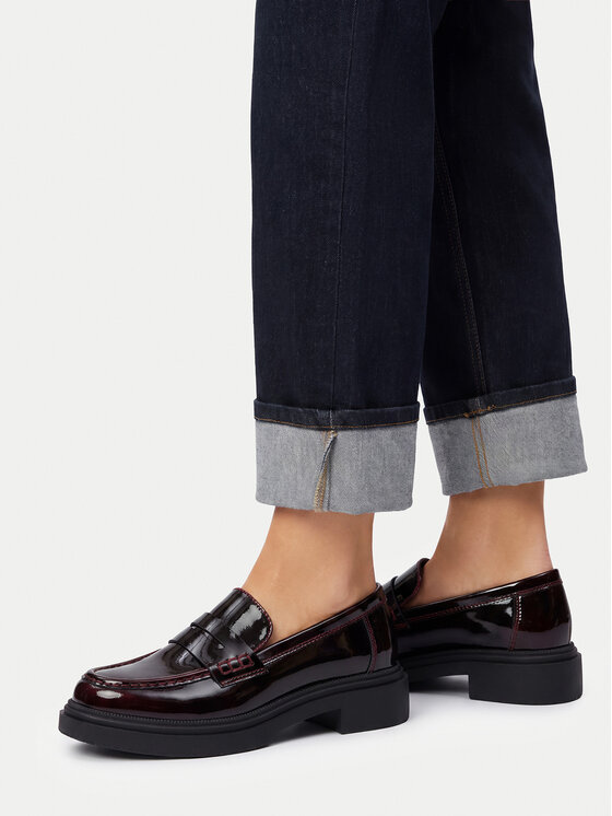 JENNY JENNY Лофери CEO-Y82537-1 Бордовий