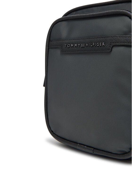 Tommy Hilfiger Tommy Hilfiger Taška cez rameno Th Repreve Mini Reporter AM0AM13465 Sivá