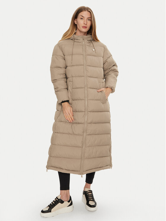 Guess Guess Зимова куртка V4BL04 WFYE2 Сірий Regular Fit