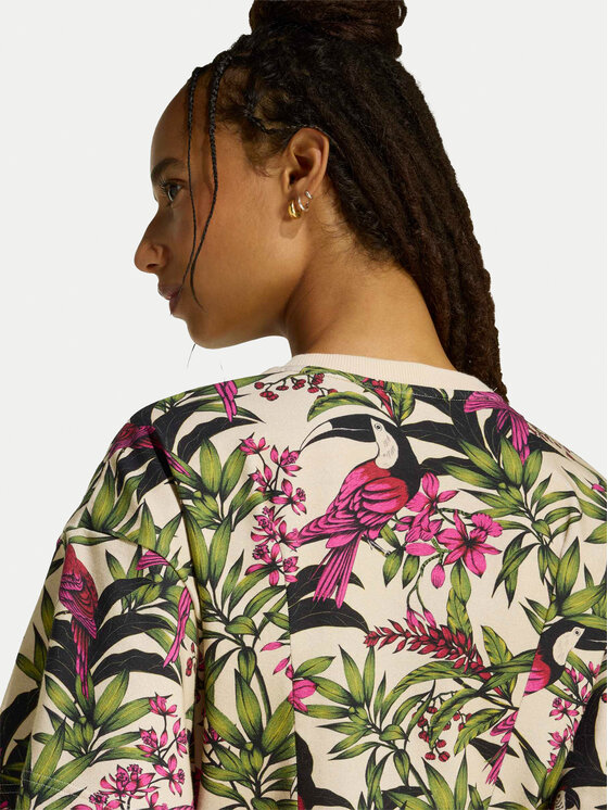 adidas adidas Kasdieninė suknelė Farm Rio KD2193 Spalvota Oversize