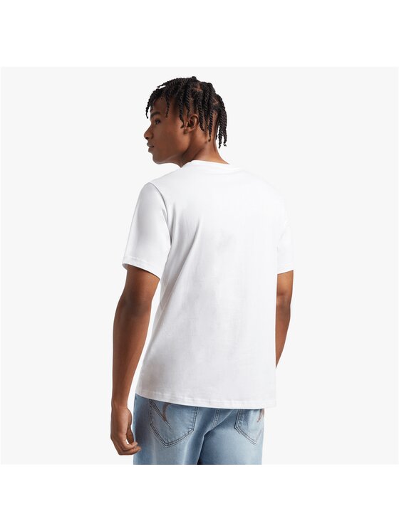 Converse Converse T-Shirt Vinrage Collage Biały Regular Fit