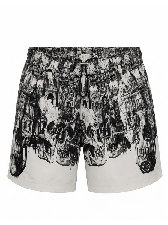 PHILIPP PLEIN PHILIPP PLEIN Kąpielówki 30471 Biały