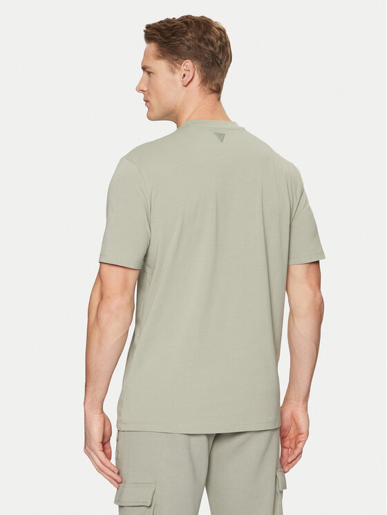 Guess Guess Marškinėliai Z2YI11 J1314 Žalia Regular Fit