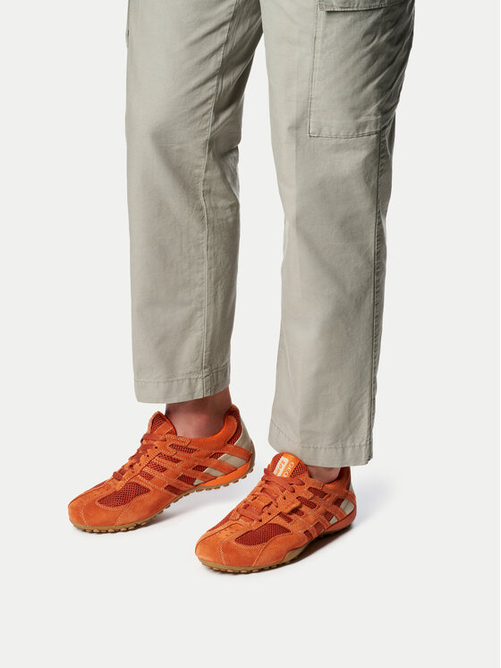 Geox Geox Sneakersy U Snake Original U55MNA 02214 C6014 Oranžová