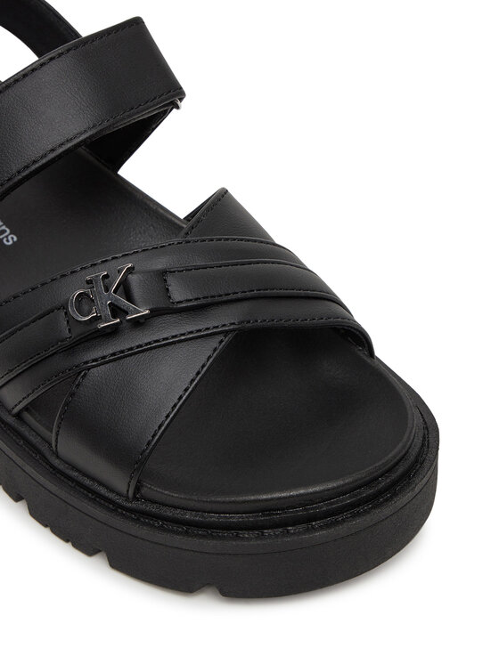 Calvin Klein Jeans Calvin Klein Jeans Sandale V3A2-82044-1013 S Crna
