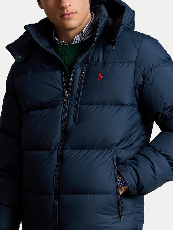 Polo Ralph Lauren Polo Ralph Lauren Vatovaná bunda 710968278003 Tmavomodrá Regular Fit