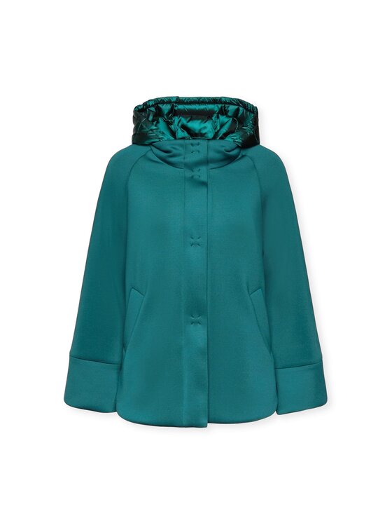 Elena Mirò Elena Mirò Cappotto invernale F046Z000018N035 Verde A-Line Fit