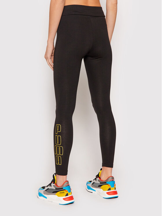 Puma Puma Legginsy Hollday 589552 Czarny Tight Fit