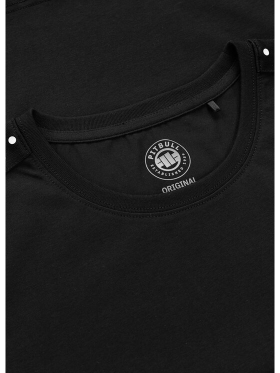 PITBULL PITBULL T-Shirt TITCH Czarny Regular Fit