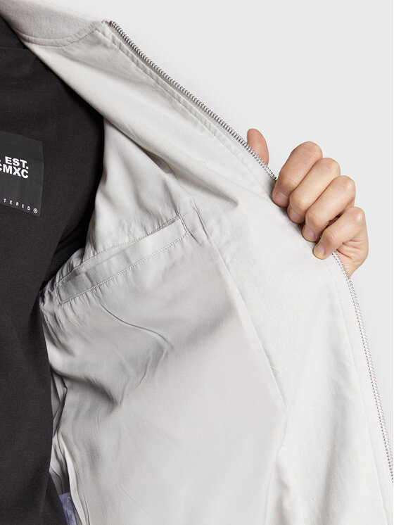 Only & Sons Only & Sons Μπόμπερ μπουφάν Oliver 22022087 Γκρι Regular Fit