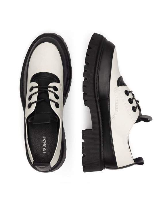 DeeZee DeeZee Loaferai WS5875-10 Balta