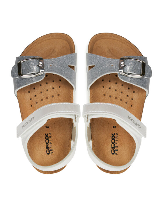 Geox Geox Sandali B Sandal Chalki Girl B922RA 0NFKC C0007 S Bela