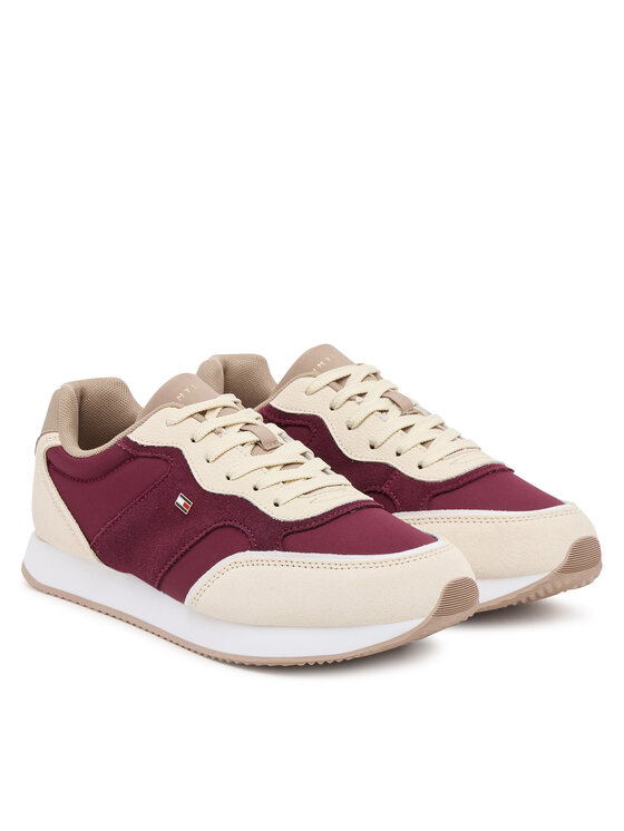 Tommy Hilfiger Tommy Hilfiger Tenisice Easy Runner FW0FW08836 Bež