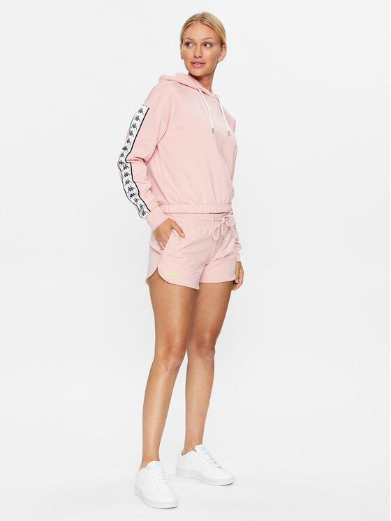 Kappa Kappa Pantaloni scurți sport 313037 Coral Regular Fit