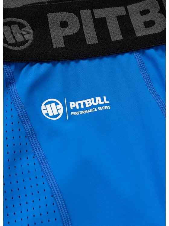 PITBULL PITBULL Szorty sportowe RUNWAY Niebieski Regular Fit