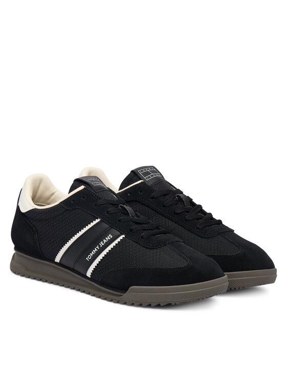 Tommy Jeans Tommy Jeans Сникърси Tjm Retro Runner Cleated Winter EM0EM01664 Черен