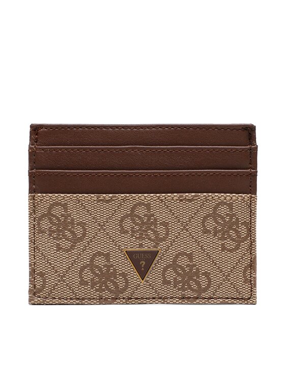 Guess Etui za kreditne kartice SMEVZL LEA25 Rjava