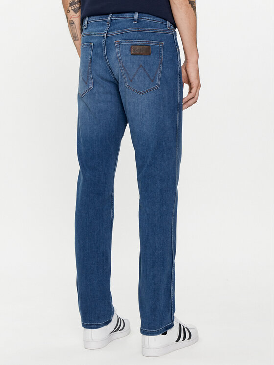 Wrangler Wrangler Jeansy Greensboro 112126995 Niebieski Straight Fit