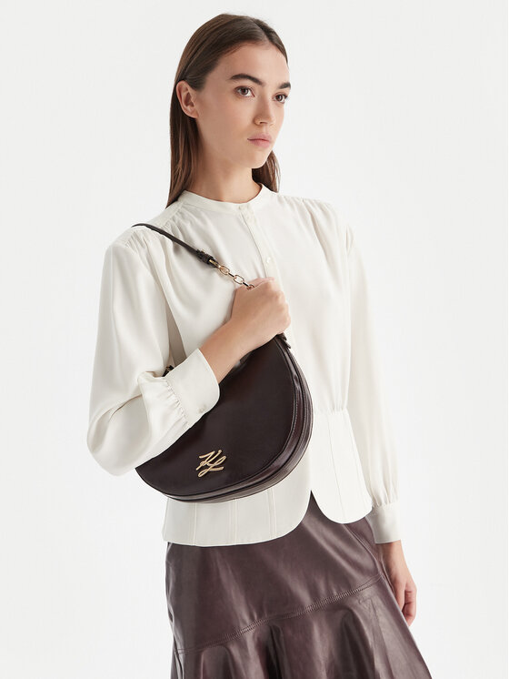 KARL LAGERFELD KARL LAGERFELD Ročna torba A4W30104 Rjava