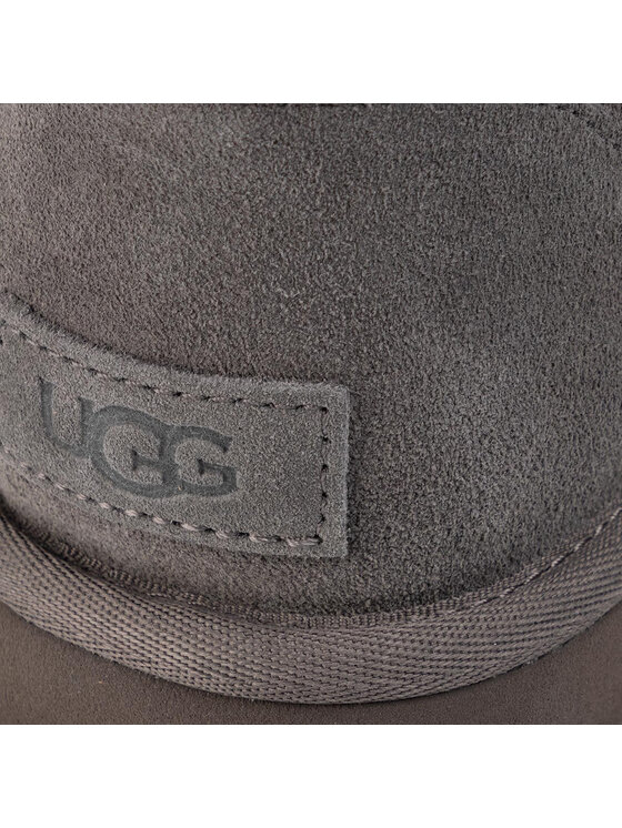 Ugg Ugg Παπούτσια W Classic Mini Ugg Rubber Logo 1108231 Γκρι