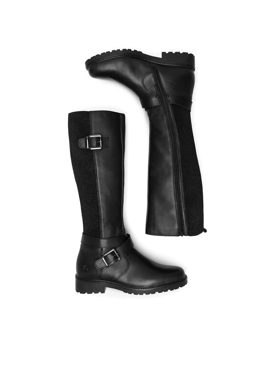 Remonte Remonte Jahalni škornji R6593-00 Črna