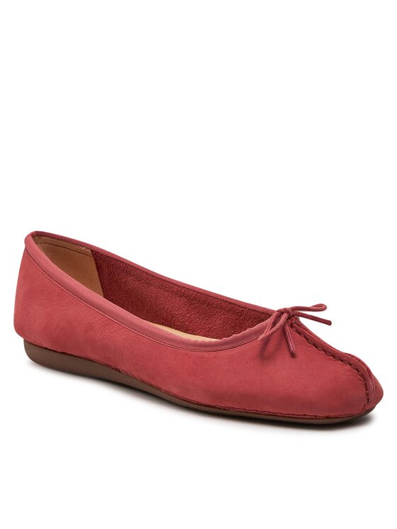 Clarks Clarks Baleriny Freckle Ice 26176285 Różowy