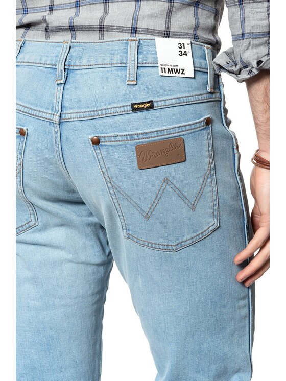 Wrangler Wrangler Jeansy 11MWZ Niebieski Slim Fit