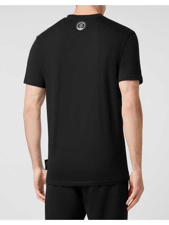 Plein Sport Plein Sport T-Shirt 1089 Czarny Regular Fit