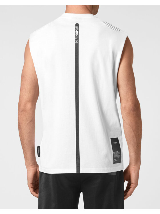 Plein Sport Plein Sport T-Shirt 1011 Biały Regular Fit
