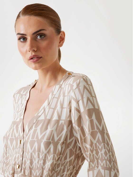 Marciano Guess Marciano Guess Každodenní šaty 177425 Béžová Classic Fit